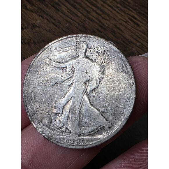 1920 S Walking Liberty Half Dollar Scarce Semi Key Date Silver Walker Coin 3 - Picture 14 of 16